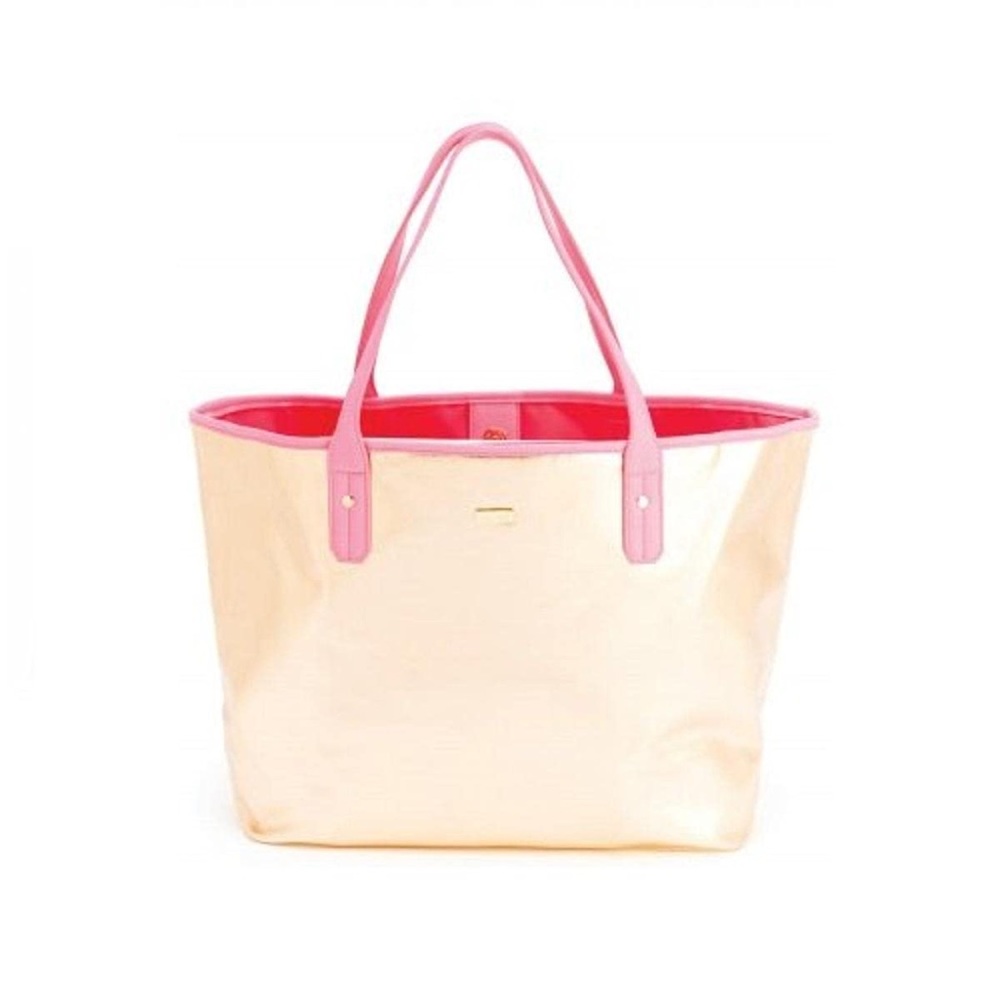 Ban.do Everything Tote Bag, Rose Gold/Neon Pink